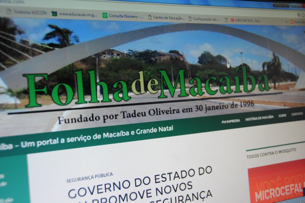 Folha de Macaíba lança novo portal e renova compromisso com a&nbsp;informação