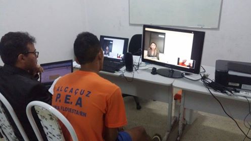 Estado do RN inicia realização de audiências criminais por videoconferência