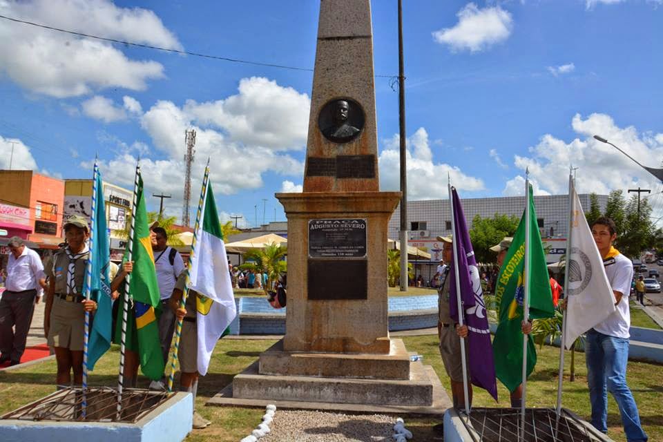 Macaíba presta homenagem ao pioneiro da aeronáutica&nbsp;brasileira