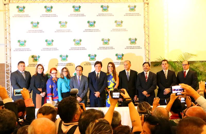 Empossados os novos secretários estaduais do Rio Grande do&nbsp;Norte