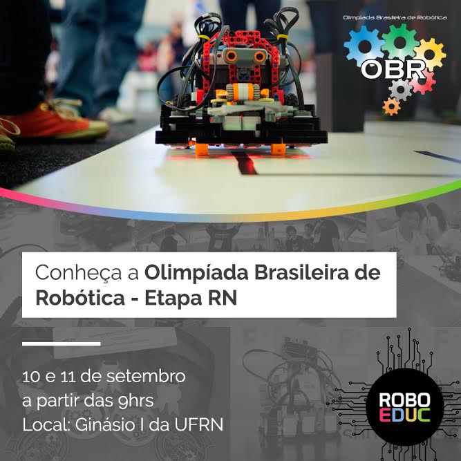 UFRN sedia etapa estadual da Olimpíada Brasileira de Robótica&nbsp;2016