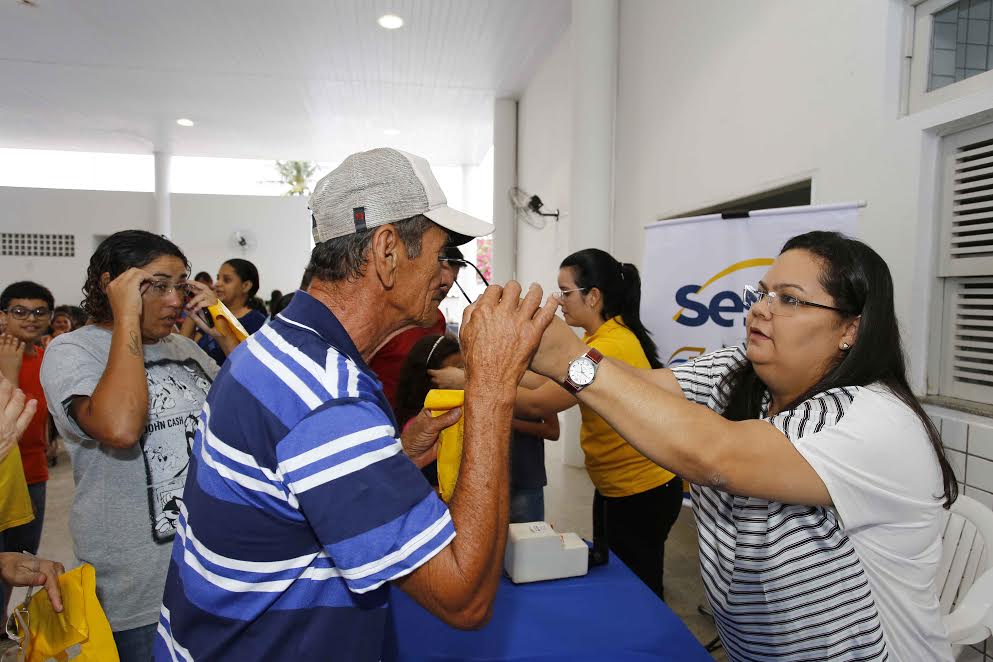 Novos olhares: macaibenses são beneficiados com óculos de&nbsp;grau