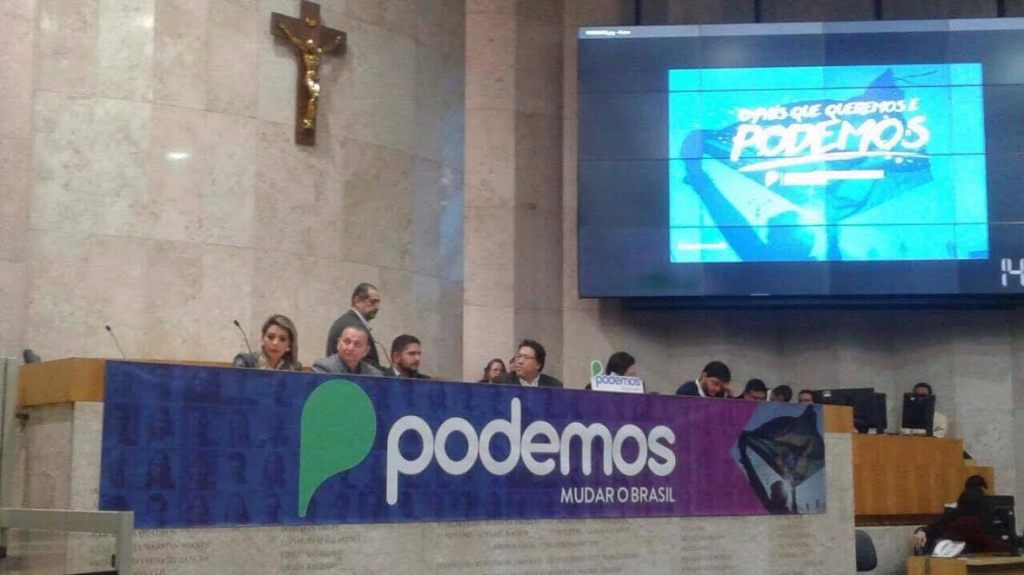 Deputado Antônio Jácome é eleito Vice-presidente do&nbsp;Podemos