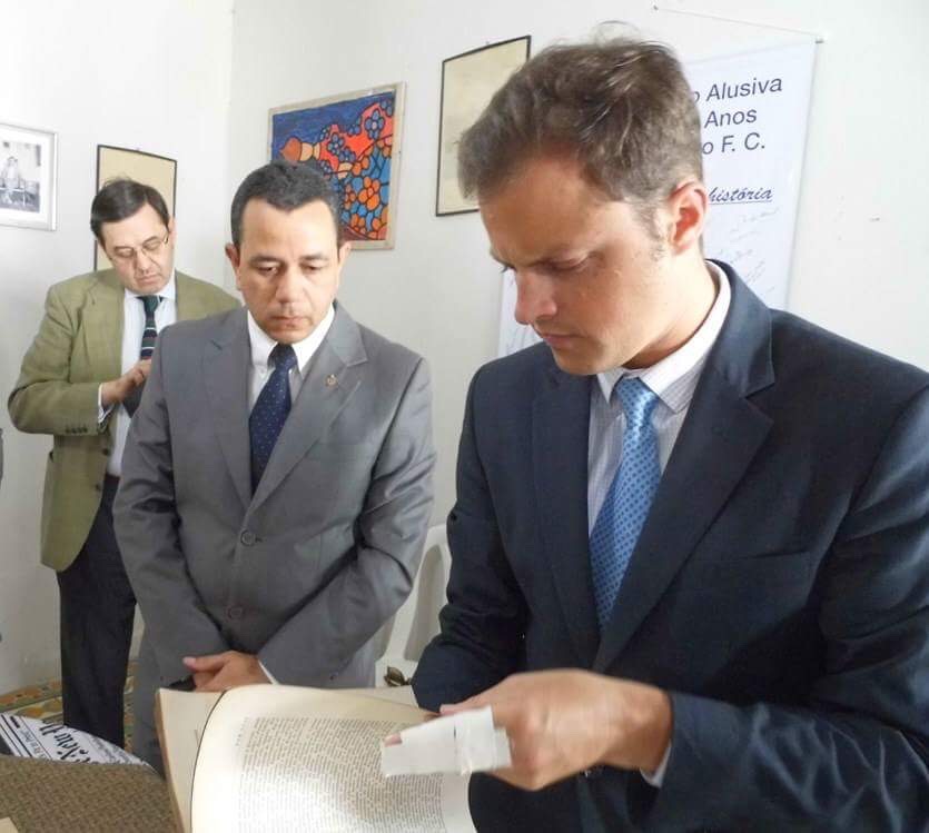 Um príncipe entre nós: membro da família real visita amigo em&nbsp;Macaíba