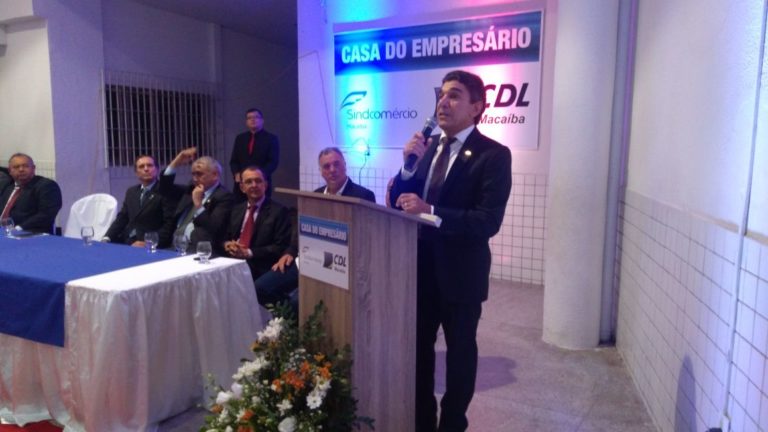 Empresário Vinícius Gama toma posse como novo presidente da&nbsp;CDL-Macaíba