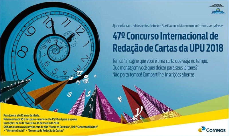 Concurso Internacional de Cartas: conheça o vencedor da etapa&nbsp;regional