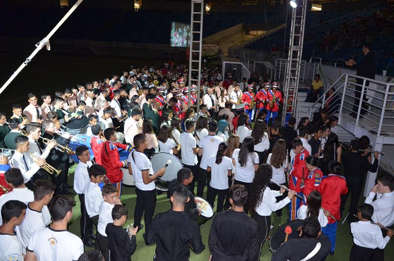 Encontro Bandas Filarmônicas será nesta sexta-feira (25) na Arena das&nbsp;Dunas