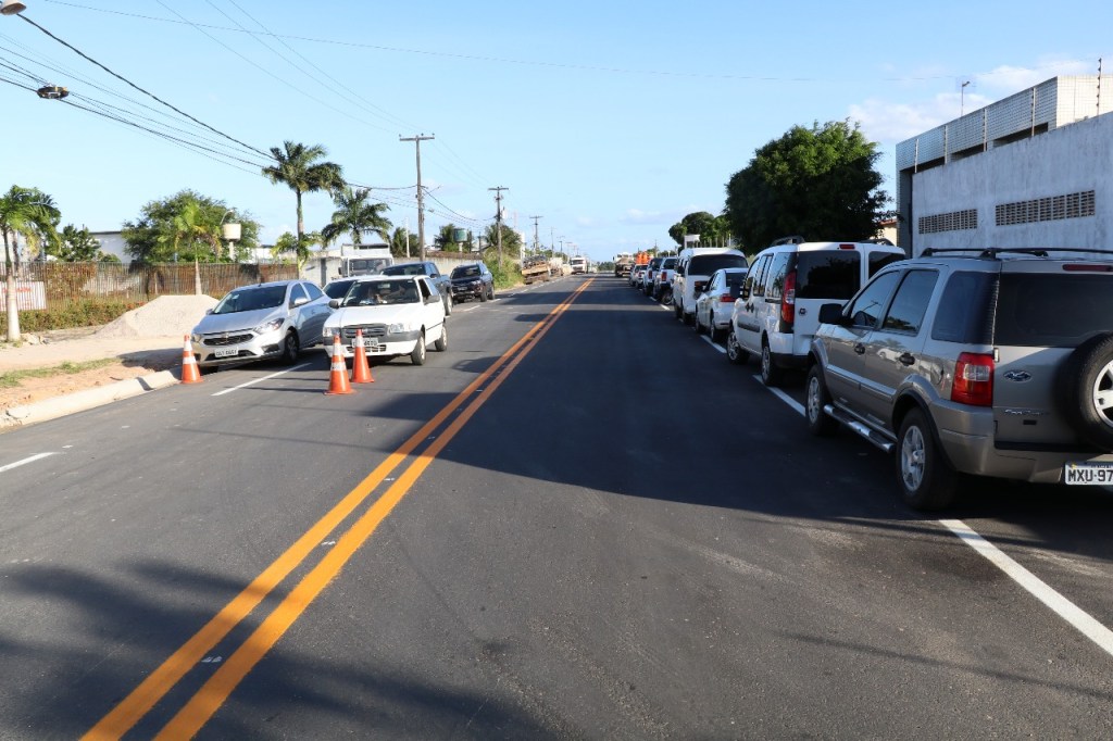 Inaugurado pavimentação do acesso ao Centro Industrial Avançado de&nbsp;Macaíba
