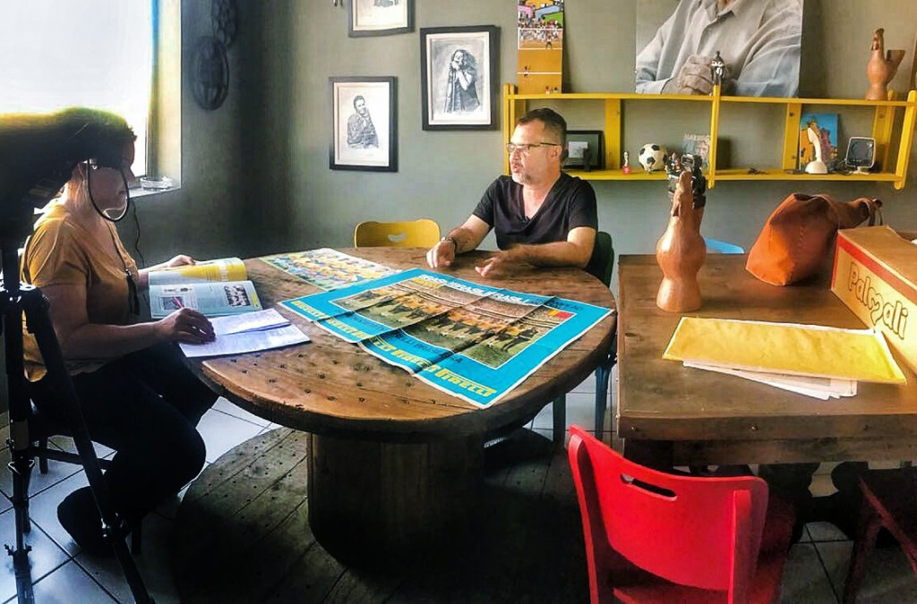 Jornalista expõe acervo sobre copas do mundo na Assembleia&nbsp;Legislativa