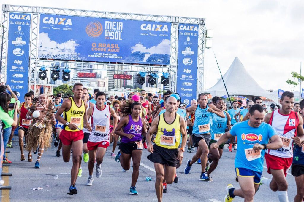 Meia Maratona do Sol ganha ruas de Natal neste sábado&nbsp;(16)