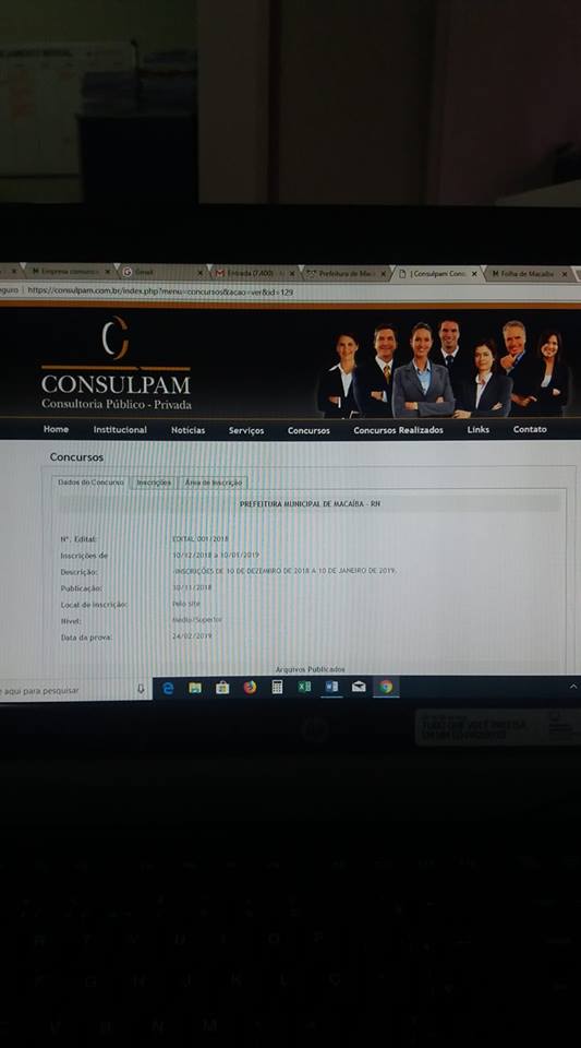 Finalmente: Consulpam abre inscrições para concurso público em&nbsp;Macaíba