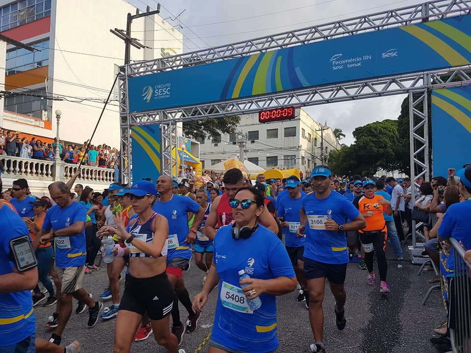Inscrições abertas para Circuito Sesc de Corridas 2019; prova acontece em Natal no dia 1 