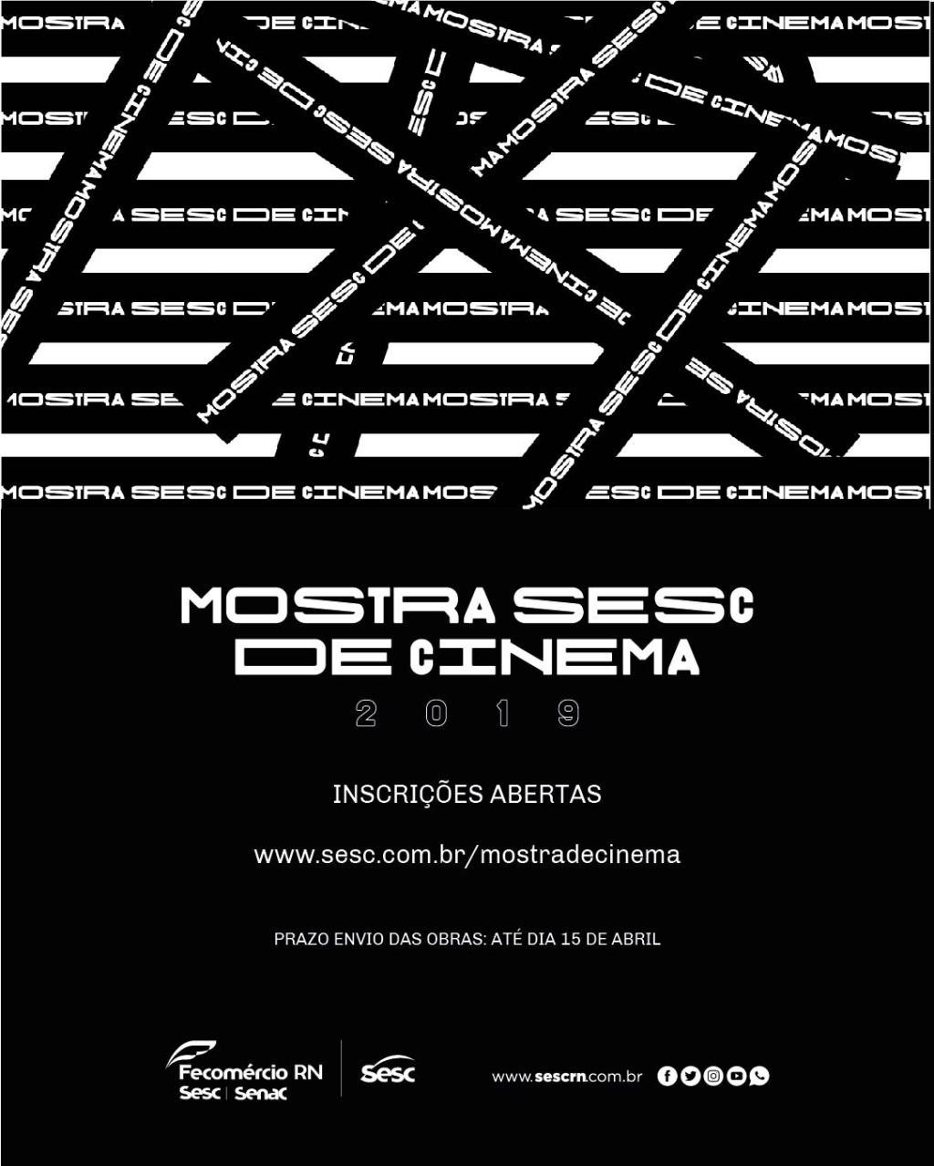 Mostra Sesc de Cinema abre inscrições para seleção de produções audiovisuais; Macaíba terá exibições&nbsp;grátis