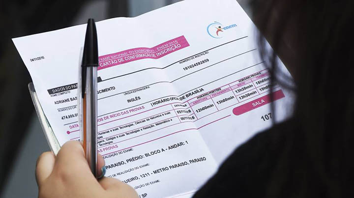 Último dia para formalizar recurso relacionado à isenção da taxa de inscrição no Enem&nbsp;2019