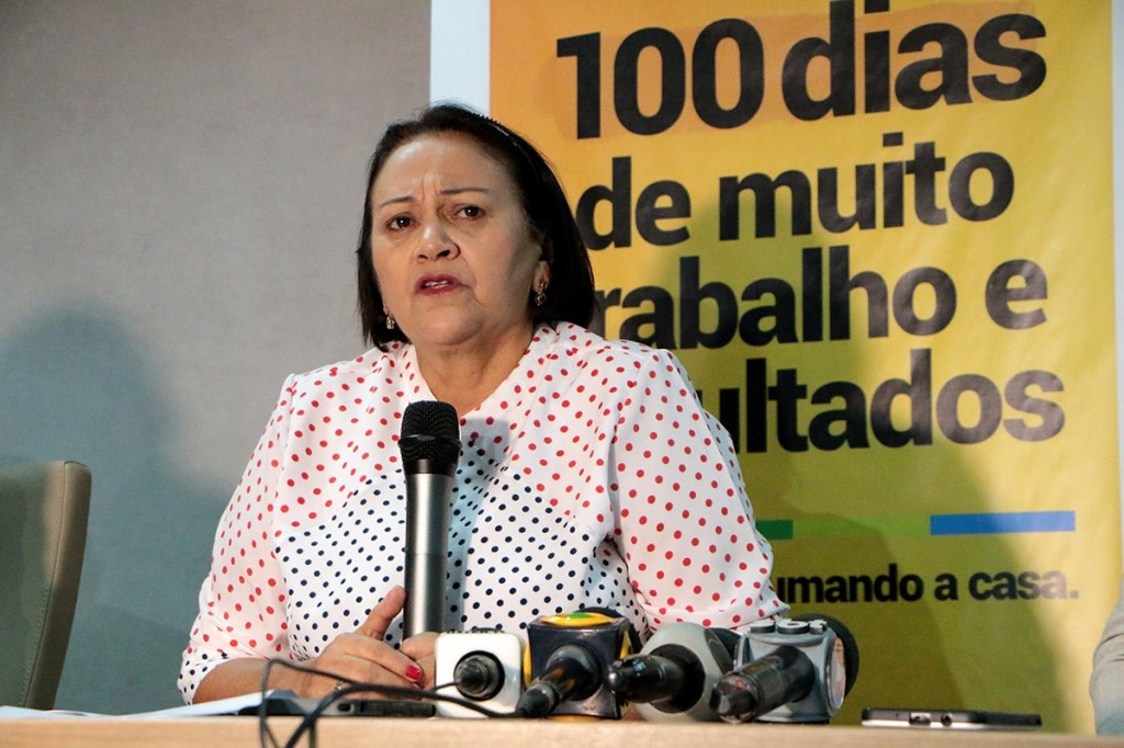 Em evento dos 100 dias, Fátima anuncia pregão para venda antecipada dos&nbsp;royalties