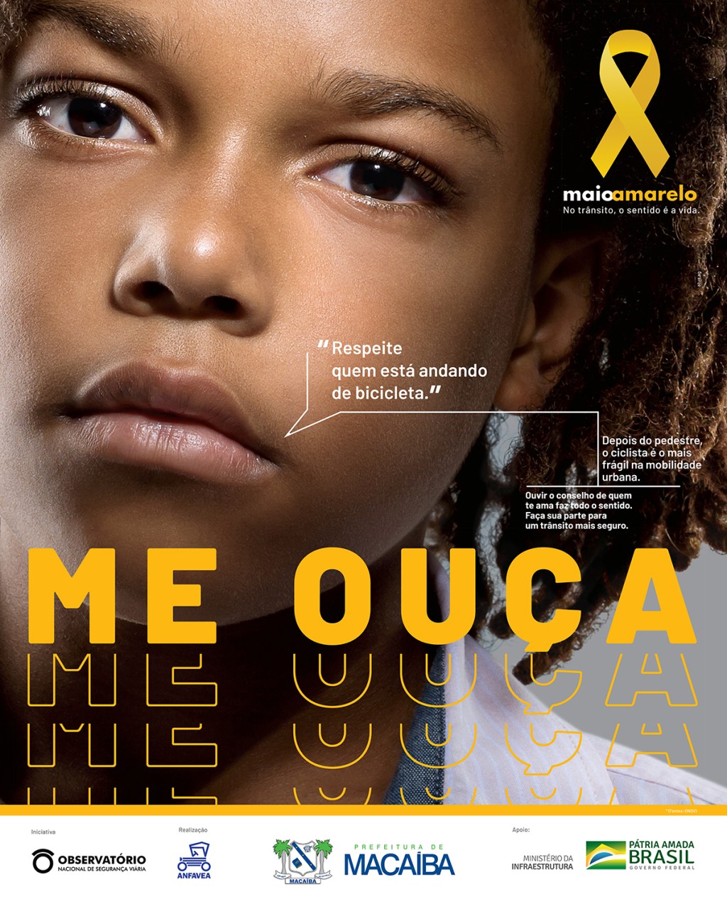 Maio Amarelo: Campanha para evitar acidentes de trânsito começa nesta segunda-feira&nbsp;(20)