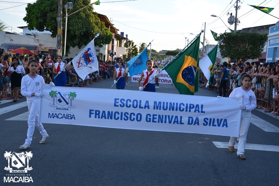 Macaíba realiza desfile cívico próximo domingo&nbsp;(01)