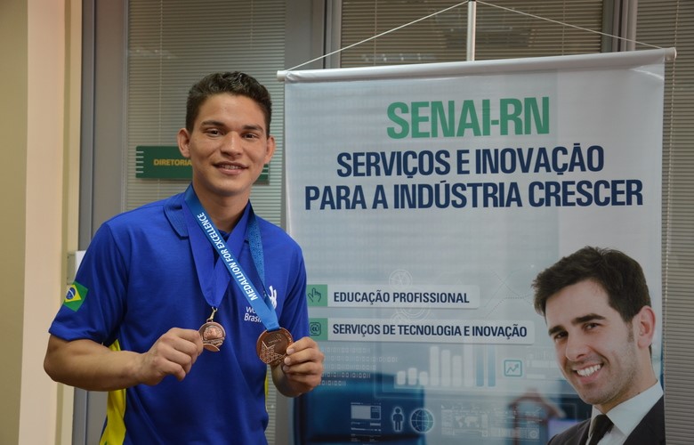 Natalense ganha certificado de excelência na maior competição de profissões técnicas do&nbsp;mundo