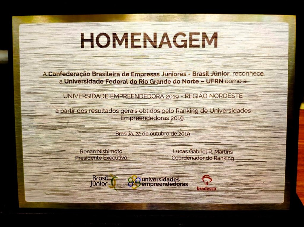 Empresas Juniores colocam UFRN em destaque&nbsp;nacional