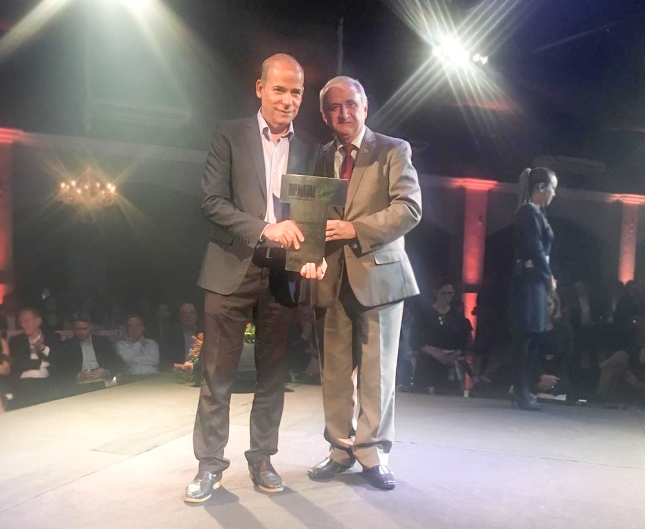 Macaibense Luiz Antônio Lacerda representa Sistema Fecomércio RN na premiação Top Of Mind da&nbsp;TN