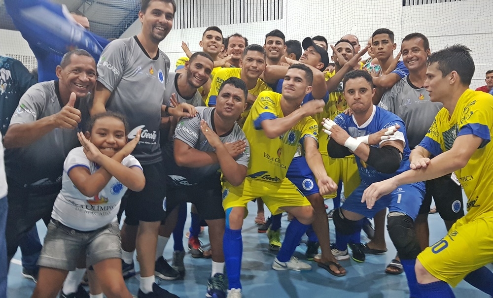 Cruzeiro de Macaíba conquista tricampeonato estadual de&nbsp;futsal