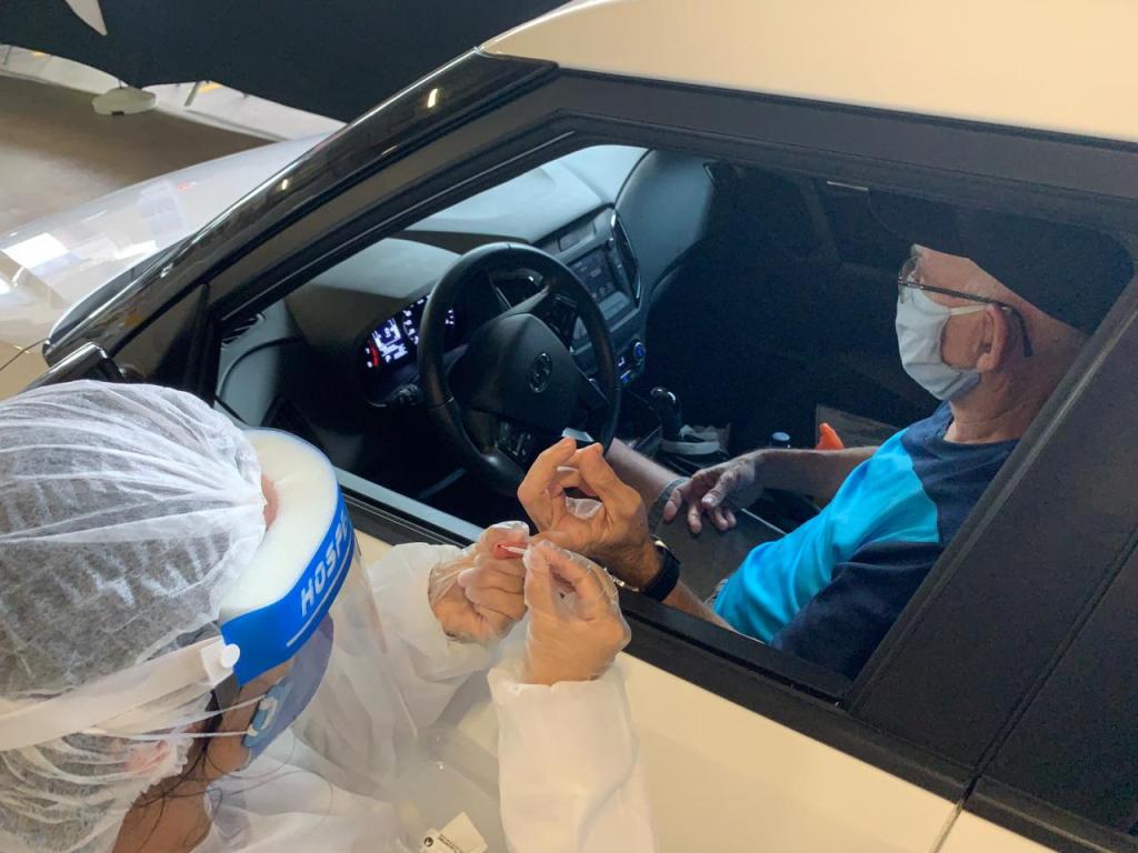 Natal realiza 1033 testagens rápidas para Covid-19 no primeiro dia do&nbsp;drive