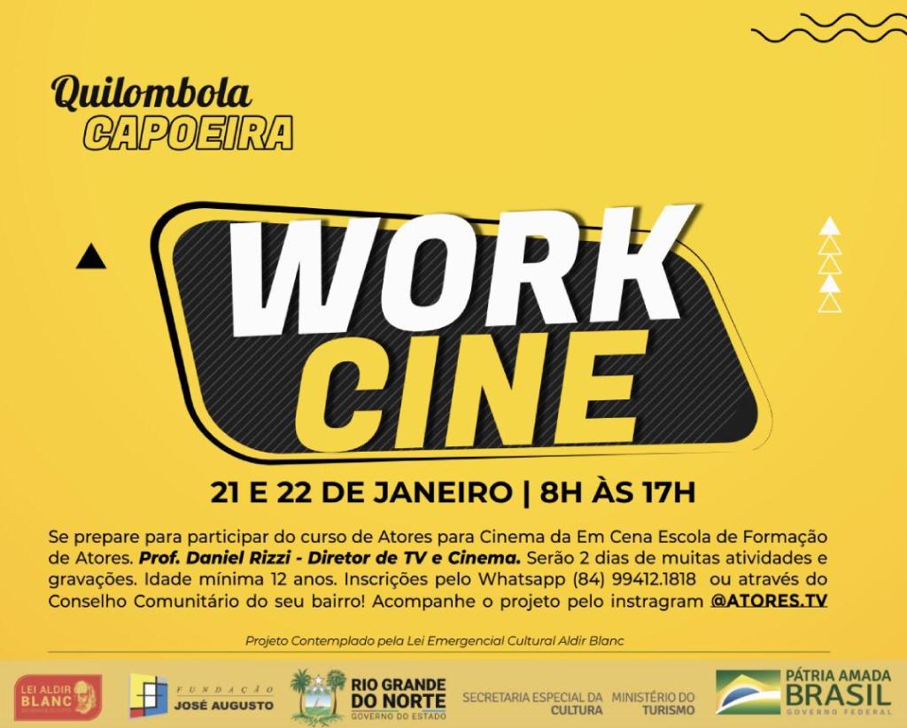 Artes em Capoeiras: inscrições abertas para oficina de formação de atores na comunidade&nbsp;quilombola