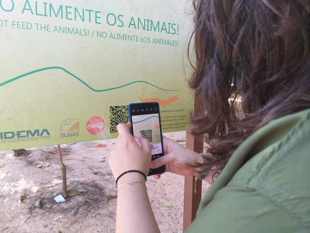 Parque das Dunas utiliza ferramenta tecnológica para divulgar a&nbsp;biodiversidade