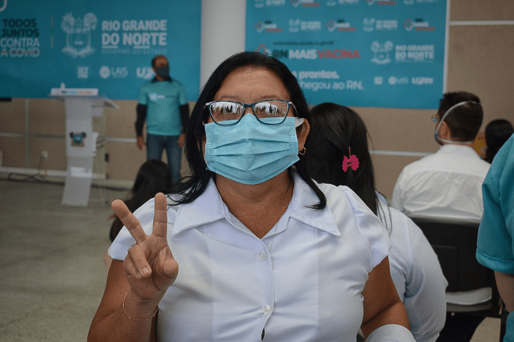 Enfermeira moradora da comunidade Tapará é a primeira macaibense vacinada contra&nbsp;covid