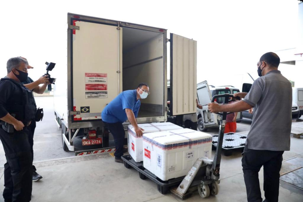 Rio Grande do Norte recebe mais 35 mil doses de&nbsp;vacina