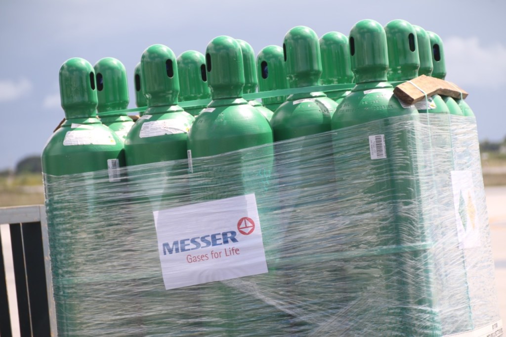 Rio Grande do Norte recebe cilindros de&nbsp;oxigênio
