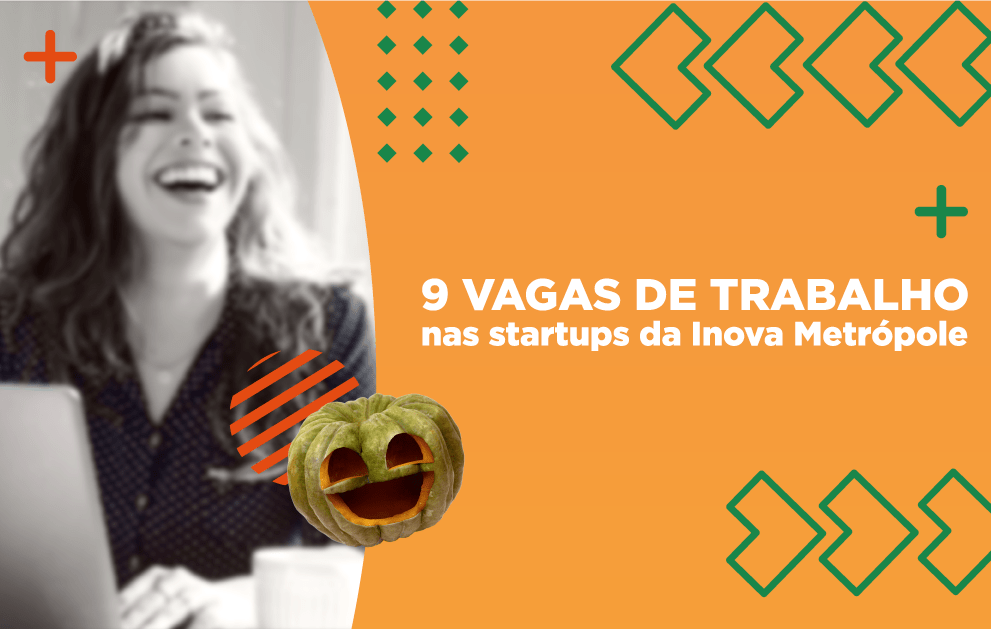 Startups da Inova Metrópole abrem 9 oportunidades de trabalho no Jerimum&nbsp;Jobs