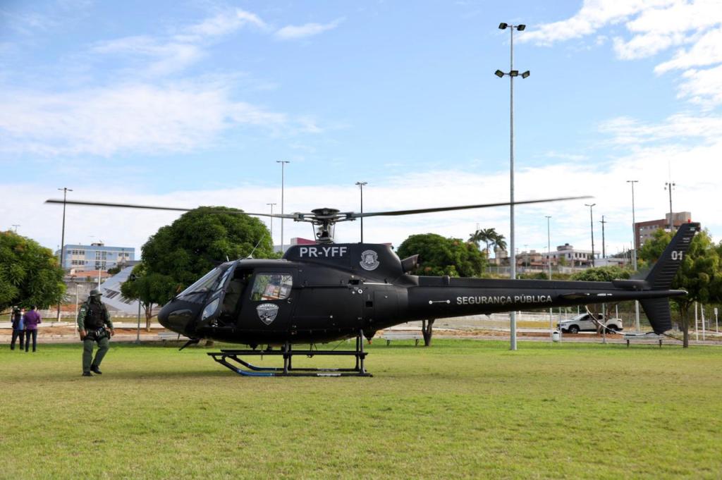 Helicóptero Potiguar 1 transporta vacinas contra a Covid e medicamentos para o interior do&nbsp;RN