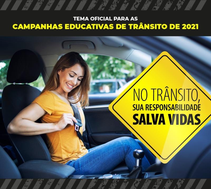 Macaíba participa da Semana Nacional de Trânsito realizando ação educativa itinerante e programa de rádio nesta terça-feira&nbsp;(21)