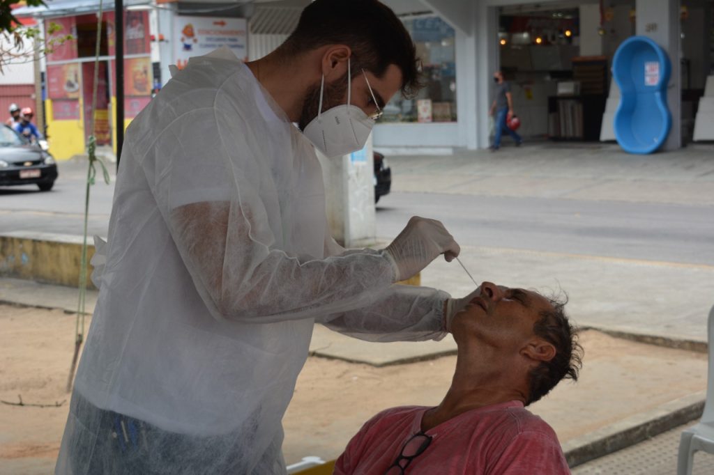 Dia D de testagem contra a Covid-19 tem apenas um caso registrado da doença em Macaíba; 100 pessoas participaram do teste realizado quarta-feira (17) no&nbsp;Centro