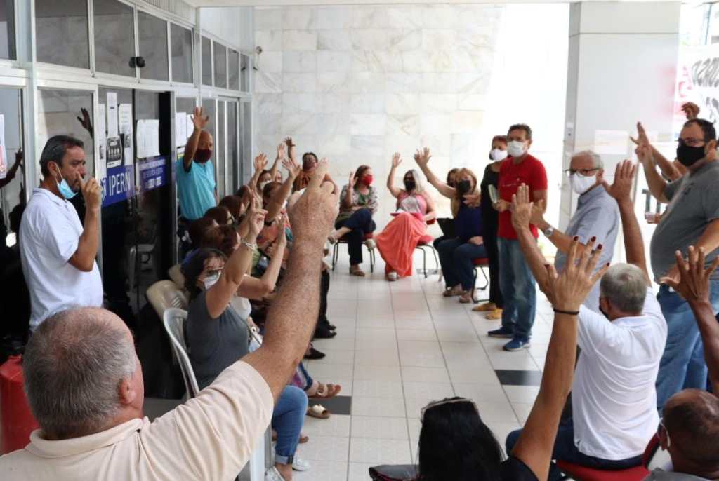 Trabalhadores do IPERN aprovam calendário de luta para próxima semana; ato público será realizado na quarta-feira&nbsp;(16)