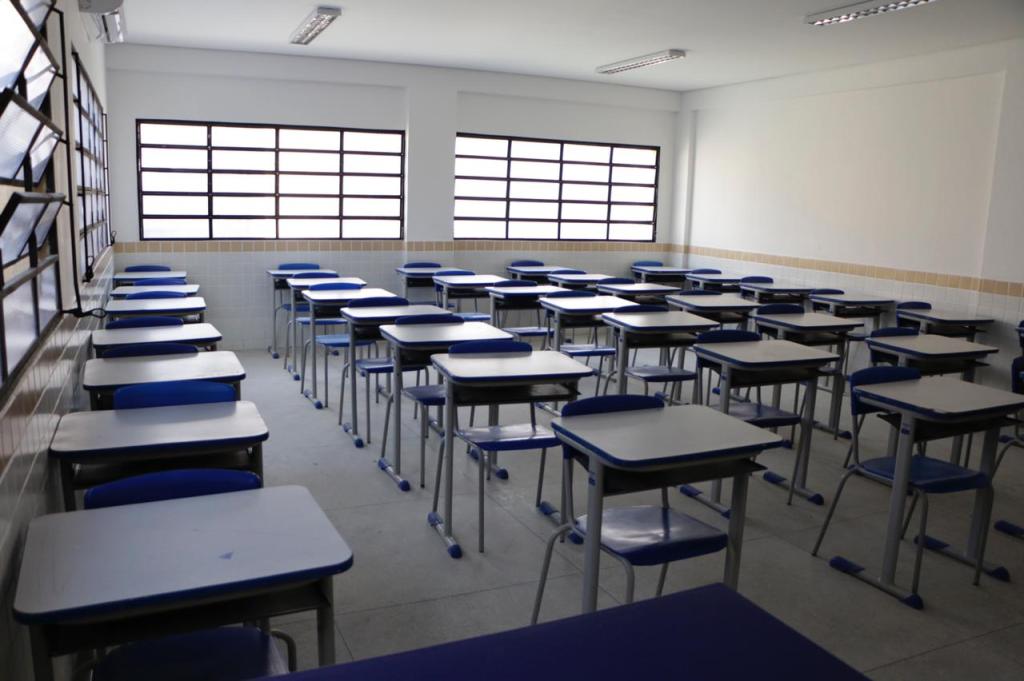 Emblemática Escola Estadual Auta de Souza: reformada e ampliada a mais antiga escola de&nbsp;Macaíba