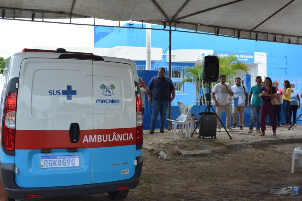 Distrito de Canabrava e adjacências ganham ambulância e unidade de saúde recebe novas&nbsp;instalações