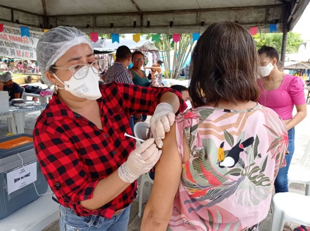 Secretaria de Saúde terá barracas de vacinação contra covid-19 e influenza na programação do São João do Povo de&nbsp;Macaíba
