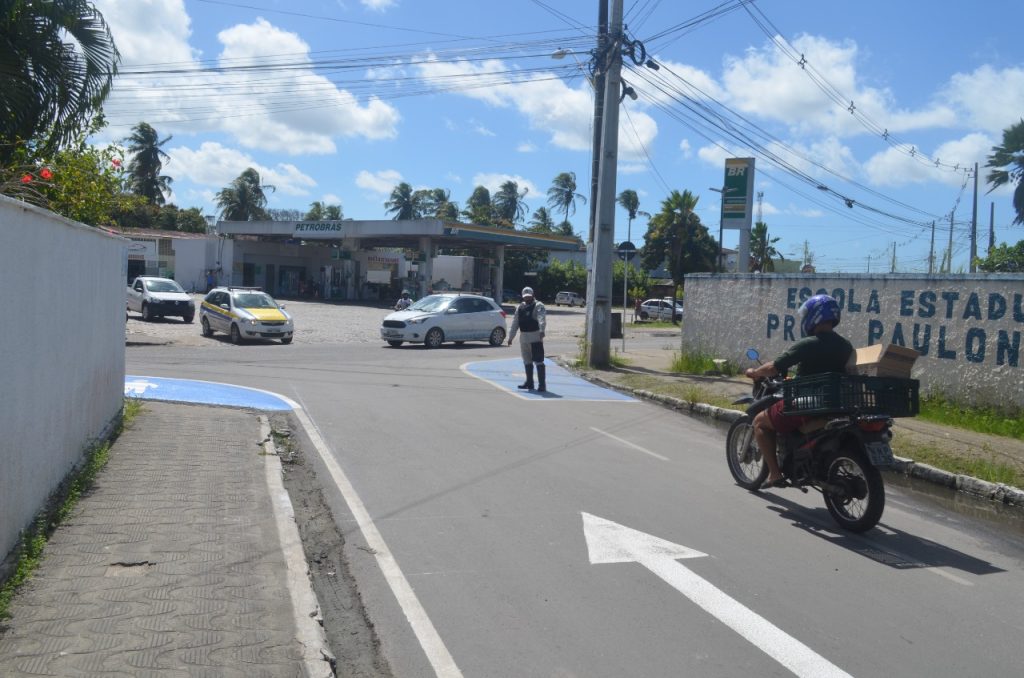 Diretoria de Trânsito realiza série de intervenções para melhorar mobilidade em&nbsp;Macaíba