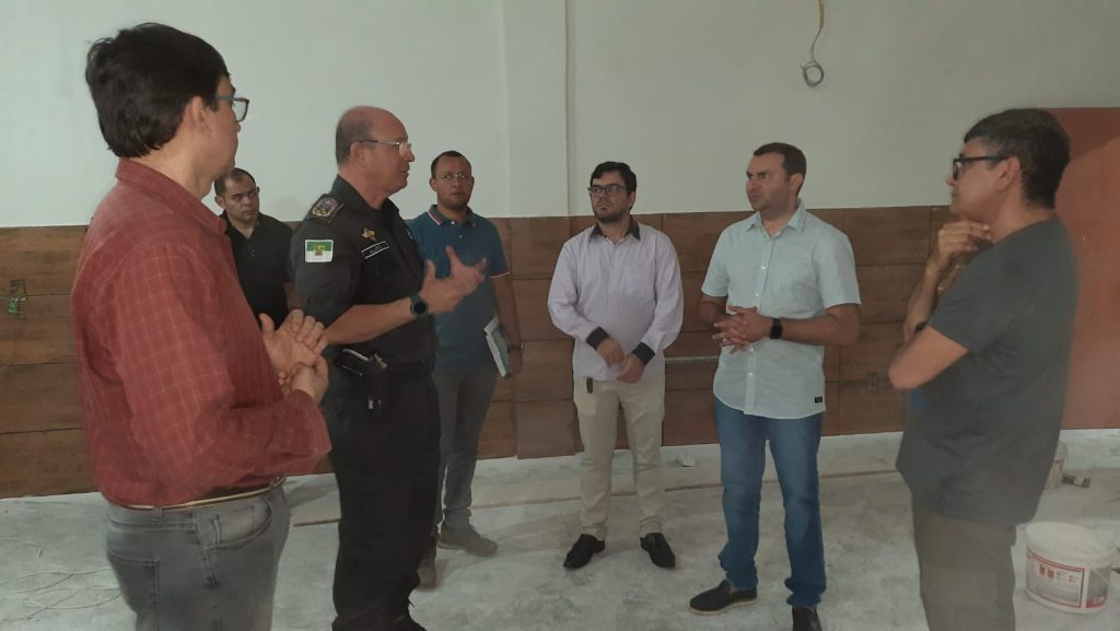 Segurança pública: prefeito Emídio Júnior recebe visita do comandante-geral da Polícia Militar no RN e discute ações em&nbsp;Macaíba