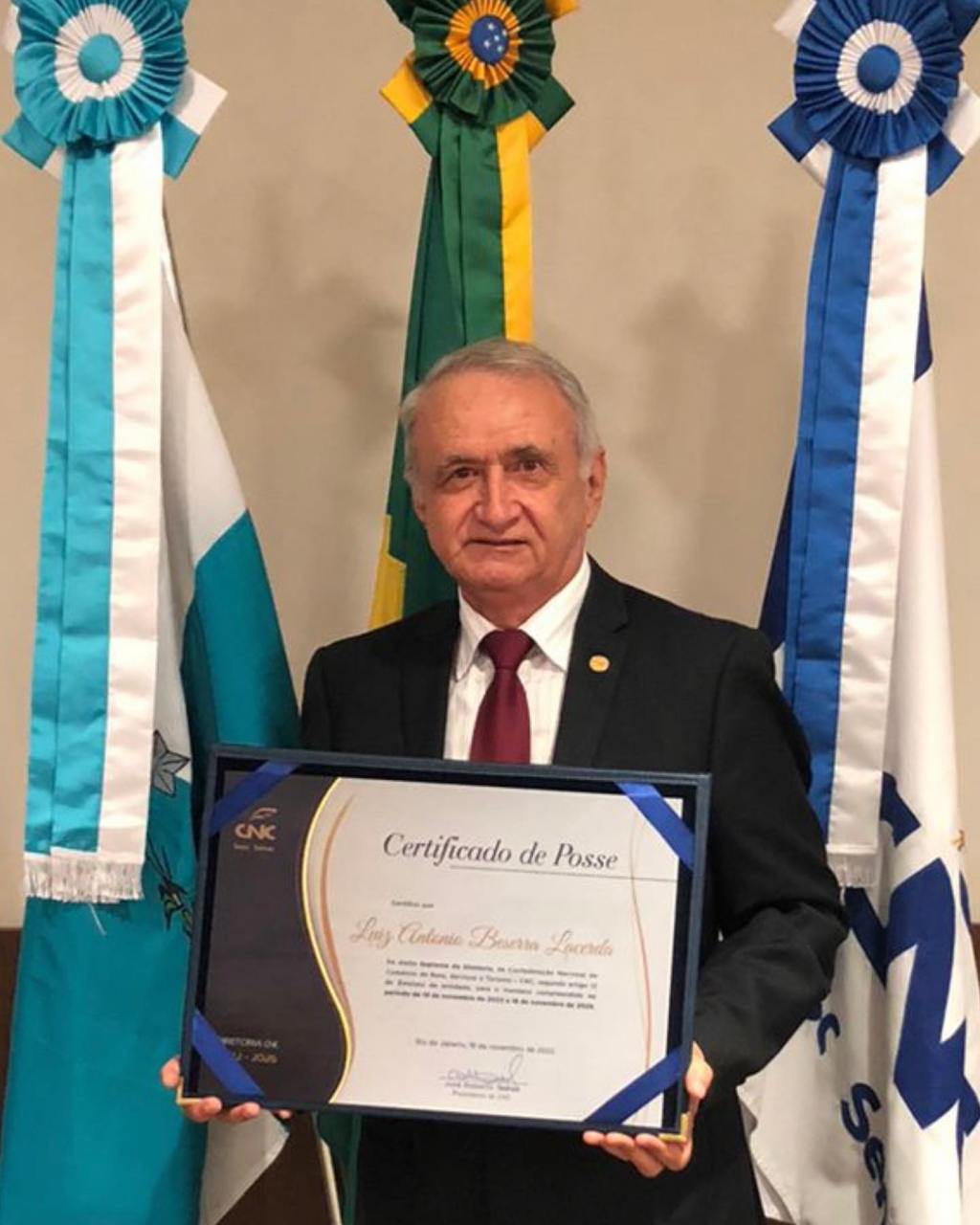 Empresário macaibense fará parte da nova diretoria da Confederação Nacional do Comércio; Luiz Lacerda é vice-presidente da&nbsp;Fecomércio-RN