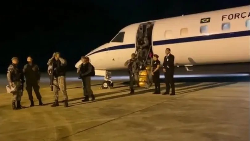 Ataques no RN: Efetivo da Força Nacional chega ao Rio Grande do Norte para dar apoio no combate a&nbsp;criminosos