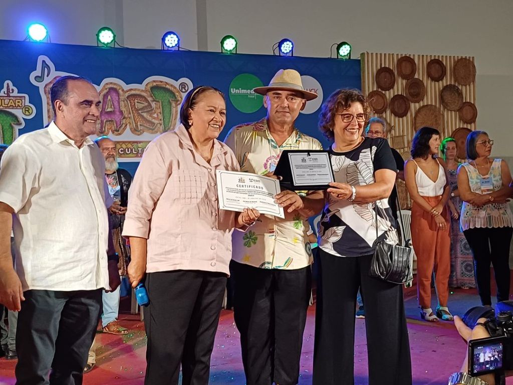 Artista macaibense recebe certificado “mestre artesão” mapeado pelo programa do artersanato potiguar; Aldo Rodrigues é destaque na&nbsp;Fiart