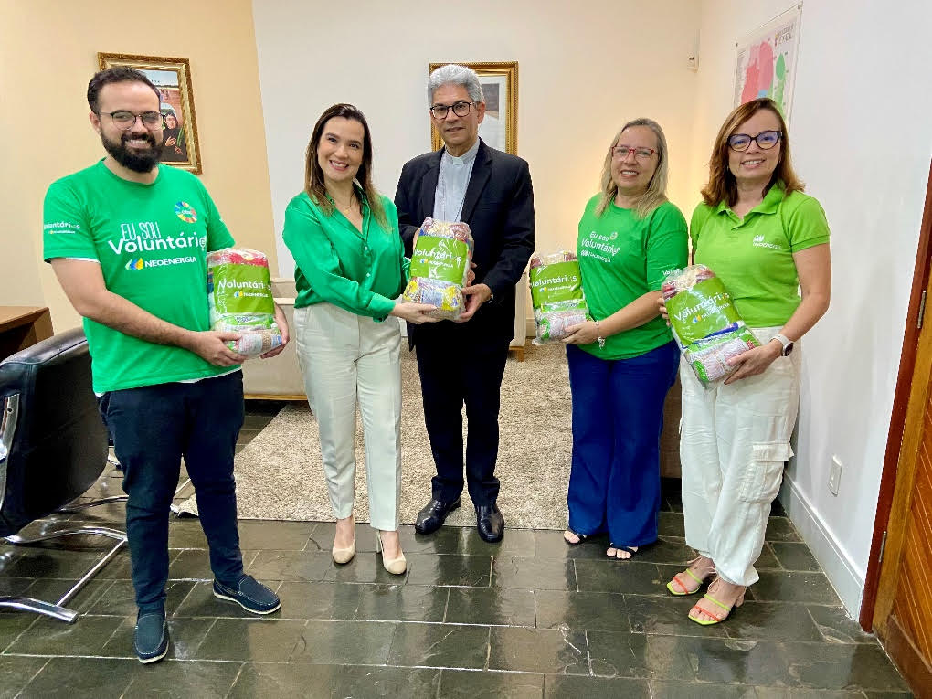 Projeto Bodegas Solidárias: Arquidiocese de Natal recebe 1 tonelada de alimentos doada por voluntários da&nbsp;Cosern