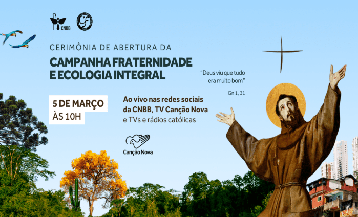 CNBB lança Campanha da Fraternidade 2025 sobre a ecologia integral na Quarta-Feira, 5/3, às&nbsp;10h