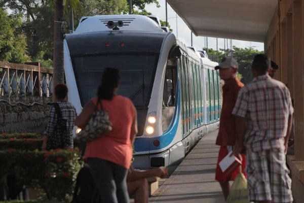 Trens urbanos da Grande Natal têm circulação suspensa devido a fortes&nbsp;chuvas