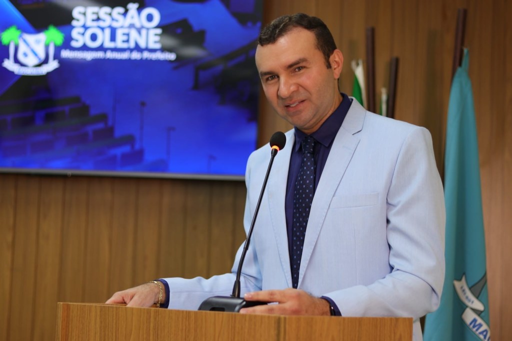 Prefeito de Macaíba destaca obras e ações em mensagem na Câmara de Vereadores nesta terça-feira&nbsp;(23)