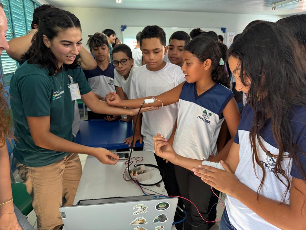Semana do Cérebro: Instituto Santos Dumont leva neurociências e novas tecnologias a escola da zona rural de&nbsp;Macaíba