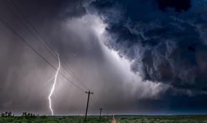 Incidência de raios cresce 24% no Rio Grande do Norte em três meses; a maioria, concentrada nas regiões Oeste e&nbsp;Seridó